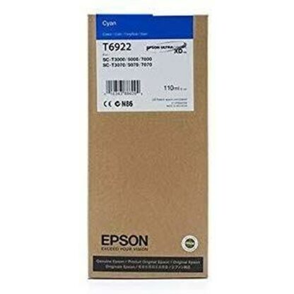 Αυθεντικό Φυσίγγιο μελάνης Epson C13T69220N Κυανό