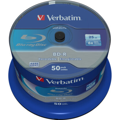 Blu-Ray BD-R Verbatim Datalife 50 Μονάδες 25 GB 6x