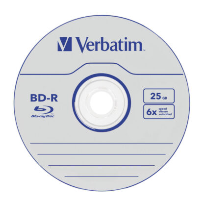 Blu-Ray BD-R Verbatim Datalife 50 Μονάδες 25 GB 6x