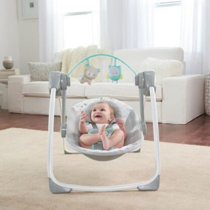 Κουνιστή καρέκλα Ingenuity Comfort 2 Go ™ Compact Swing Fanciful Forest