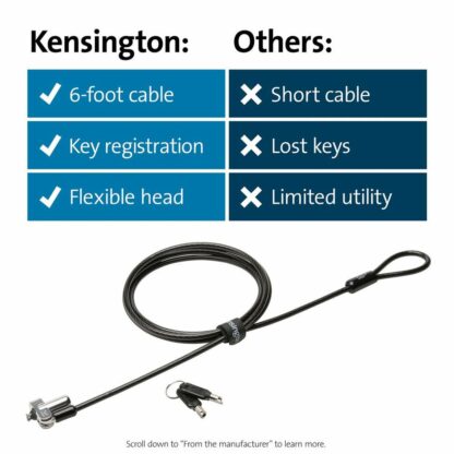 Καλώδιο ασφαλείας Kensington K64440WW 1,83 m