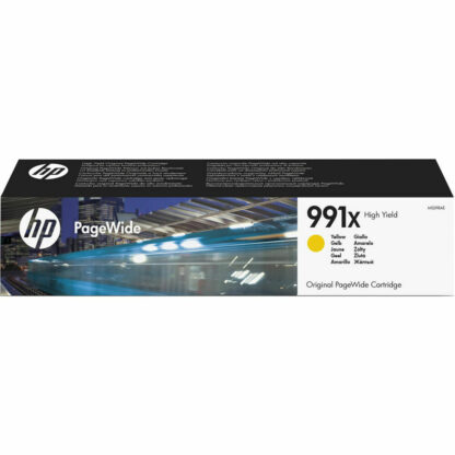 HP 991X High Yield Yellow Original PageWide Cartridge - Αυθεντικό Φυσίγγιο μελάνης M0J98AE Κίτρινο Mατζέντα