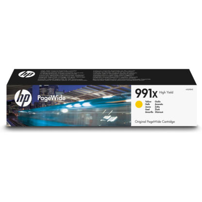 HP 991X High Yield Yellow Original PageWide Cartridge - Αυθεντικό Φυσίγγιο μελάνης M0J98AE Κίτρινο Mατζέντα