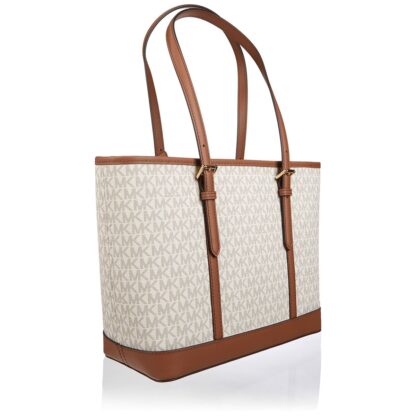 Γυναικεία Τσάντα Michael Kors 35S0GTVT1V-VANILLA Λευκό 35 x 25 x 13 cm