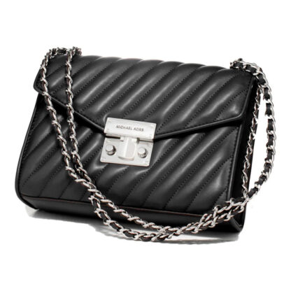 Γυναικεία Τσάντα Michael Kors 35T0SXOL2U-BLACK 23 x 18 x 7 cm Μαύρο