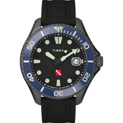 Ανδρικά Ρολόγια Timex DEEP WATER TIBURON AUTOMATIC Μαύρο (Ø 44 mm)