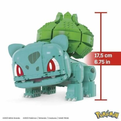 Κατασκευαστικό σετ Pokémon Mega Construx - Jumbo Bulbasaur 789 Τεμάχια