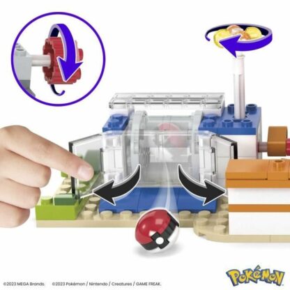 Κατασκευαστικό σετ Pokémon Mega Construx - Forest Pokémon Center 648 Τεμάχια