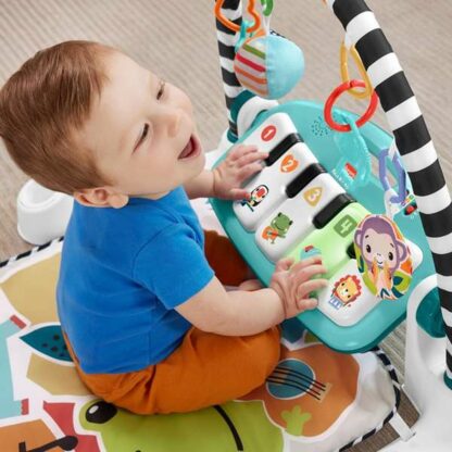 Παίξτε Mat Fisher Price Kick and Play Κουδουνίστρα Πιάνο ES