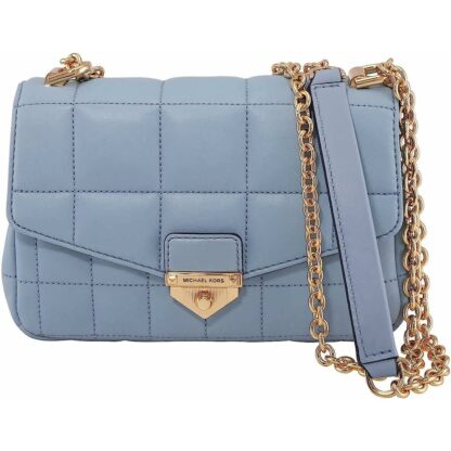 Γυναικεία Τσάντα Michael Kors 30H0G1SL1T-PALE-BLUE Μπλε 21 x 18 x 12 cm