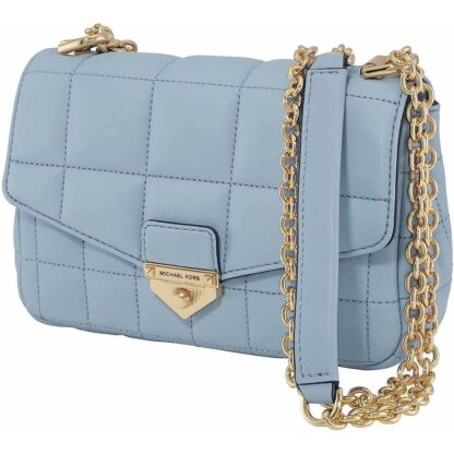 Γυναικεία Τσάντα Michael Kors 30H0G1SL1T-PALE-BLUE Μπλε 21 x 18 x 12 cm