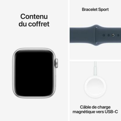 Smartwatch Apple Watch SE Μπλε Ασημί 40 mm S/M (Ανακαινισμένα A)