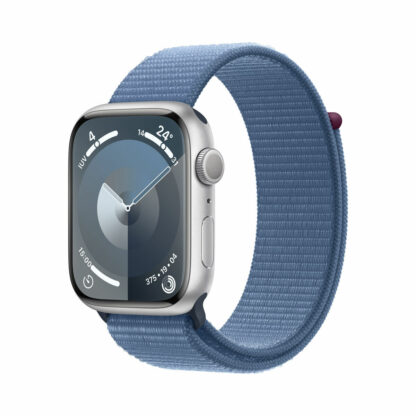 Smartwatch Apple Watch Series 9 Μπλε Ασημί 1,9" 45 mm