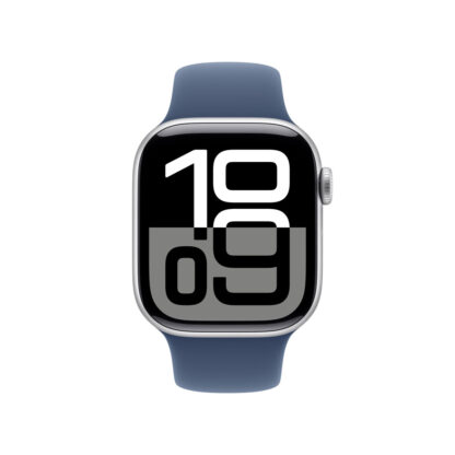 Smartwatch Apple Watch 10 1,65" Μπλε Ασημί