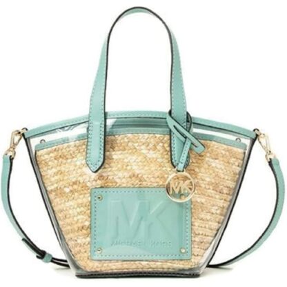 Γυναικεία Τσάντα Michael Kors 35T2G7KT5W-SEAFOAM Μπλε 25 x 19 x 10 cm