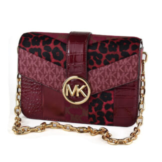 Γυναικεία Τσάντα Michael Kors 35F2G7ZC5I-MULBERRY-MLT Κόκκινο 24 x 19 x 7 cm