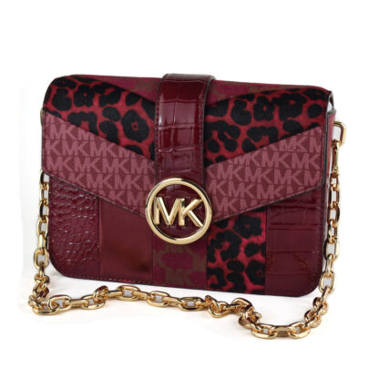 Γυναικεία Τσάντα Michael Kors 35F2GNML2Y-MULBERRY-MLT Κόκκινο 23 x 17 x 5 cm