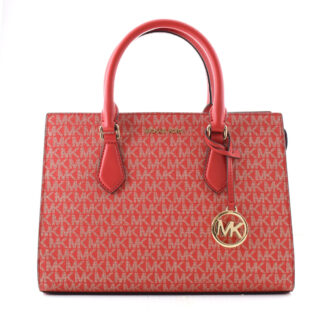 Γυναικεία Τσάντα Michael Kors Serena Λευκό 22 x 16 x 9 cm