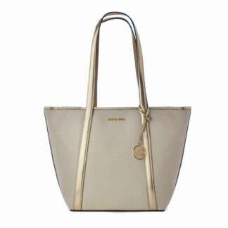 Γυναικεία Τσάντα Michael Kors 35T0STVL9L-PEARL-GREY Γκρι 42 x 30 x 15 cm