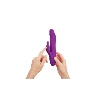 Συσκευή Δόνησης Dual Stimulation Vibe FemmeFunn Booster Rabbit Μωβ