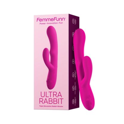 Συσκευή Δόνησης Dual Stimulation Vibe FemmeFunn Ultra Rabbit Ροζ