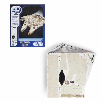 Παιχνίδι Kατασκευή Star Wars Millennium Falcon 223 piezas 43 x 31,4 x 22,4 cm Γκρι Πολύχρωμο