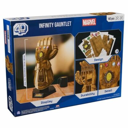 Παιχνίδι Kατασκευή Marvel Infinity Gauntlet 142 Τεμάχια 23,8 x 25,4 x 49,2 cm Πολύχρωμο