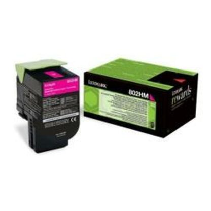 Lexmark 802HM toner cartridge 1 pc(s) Original Magenta - Τόνερ 80C2HM0 Mατζέντα