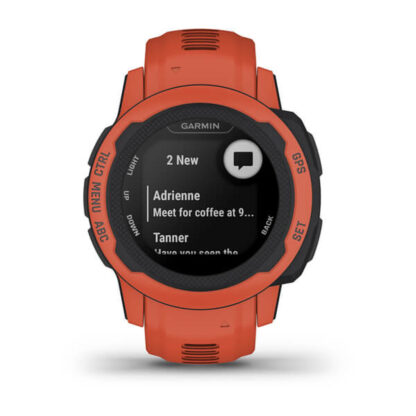 Smartwatch GARMIN Instinct 2S Πορτοκαλί 0,79" Κόκκινο