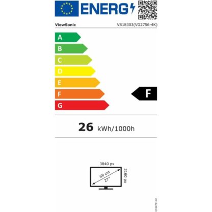 Οθόνη ViewSonic VG2756-4K 4K Ultra HD 27" 60 Hz