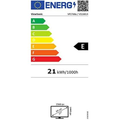 Οθόνη ViewSonic VP Series VP2768a 27" Quad HD 75 Hz