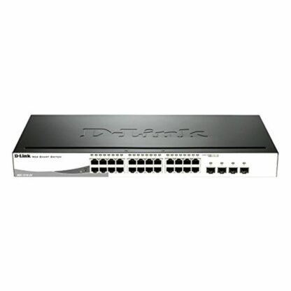 Διακόπτης D-Link DGS-1210-24/E 20 p 10 / 100 / 1000 Mbps 4 x SFP Μαύρο