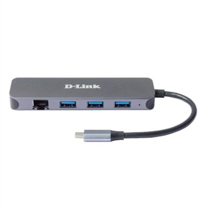 USB Hub D-Link DUB-2334 Γκρι