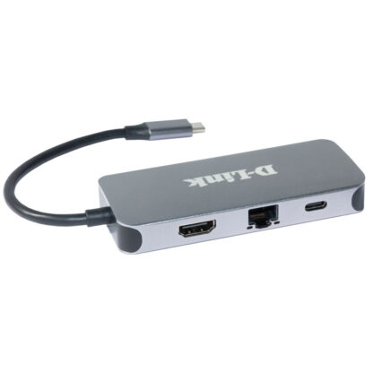 USB Hub D-Link Γκρι (1 μονάδα)