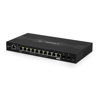 Router UBIQUITI ER-12 1000 MHz Μαύρο