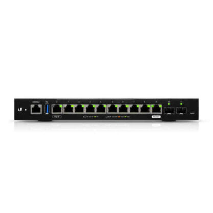 Router UBIQUITI ER-12 1000 MHz Μαύρο