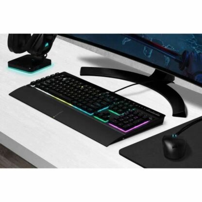 Πληκτρολόγιο Παιχνιδιού Corsair K55 RGB PRO AZERTY