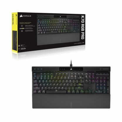 Πληκτρολόγιο Corsair K70 Ισπανικό Qwerty Μαύρο QWERTY