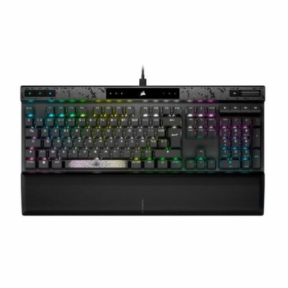 Bluetooth Πληκτρολόγιο Corsair K70 MAX RGB Μαύρο Γκρι γαλλικά AZERTY