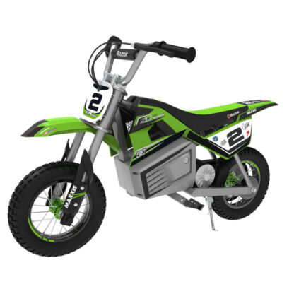 Παιδικό ηλεκτρικό σκούτερ Razor Dirt Rocket SX350 McGrath Λευκό Μαύρο Πράσινο Γκρι