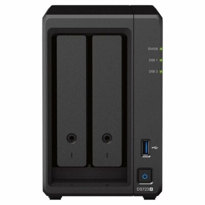 Δικτυακή συσκευή αποθήκευσης NAS Synology DS723+ Μαύρο AM4 Socket: AMD Ryzen™ AMD Ryzen R1600