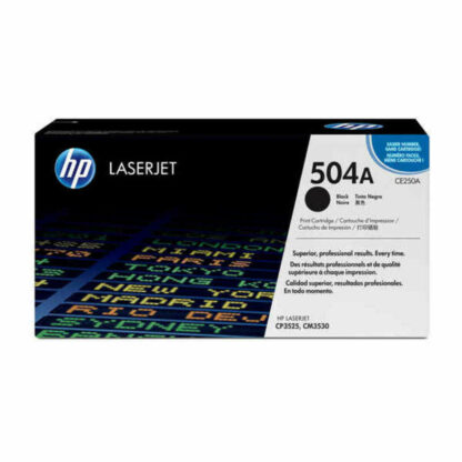 Γνήσιο Toner HP 504A Μαύρο