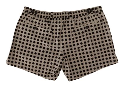 Dolce & Gabbana - Elegant Polka Dot Cotton Shorts