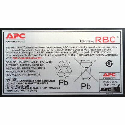 Μπαταρία για SAI APC RBC6 Ανταλλακτικό 24 V