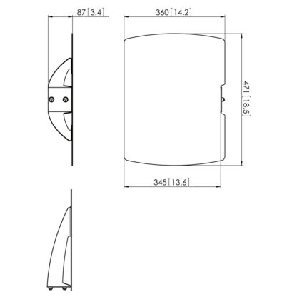 Βάση Vogel's PUA 9507