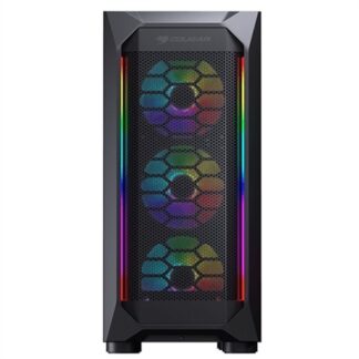 Κουτί Μέσος Πύργος ATX Cougar MG140 Air RGB Γκρι Μαύρο