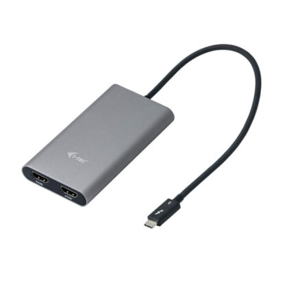 Αντάπτορας HDMI i-Tec TB3DUAL4KHDMI Thunderbolt 3