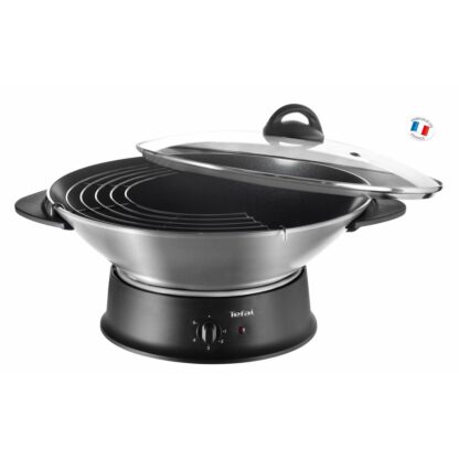 Τηγάνι Wok Tefal WO3000 Μαύρο Αλουμίνιο 1200 W