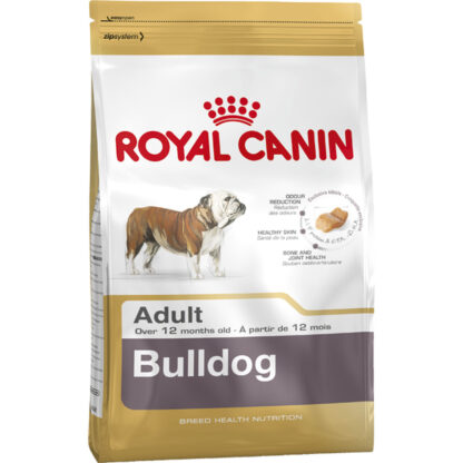 Φαγητό για ζώα Royal Canin Bulldog Adult Ενηλίκων Κοτόπουλο Κρέας ρύζι Πουλιά 12 kg