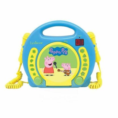 Συσκευή Αναπαραγωγής Lexibook Peppa Pig CD Μικρόφωνο Καραόκε x 2